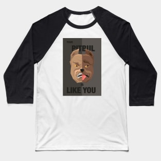 Pitbul Baseball T-Shirt